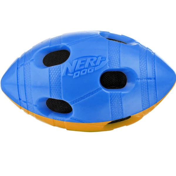 Nerf football avec lumière LED pour chiens