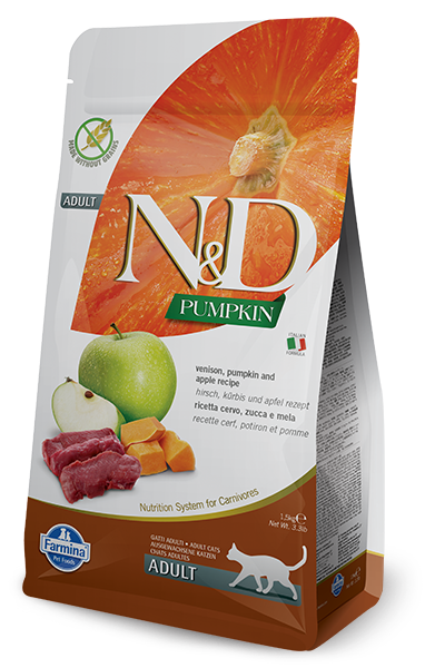 Farmina n&d chevreuil et pomme nourriture pour chat