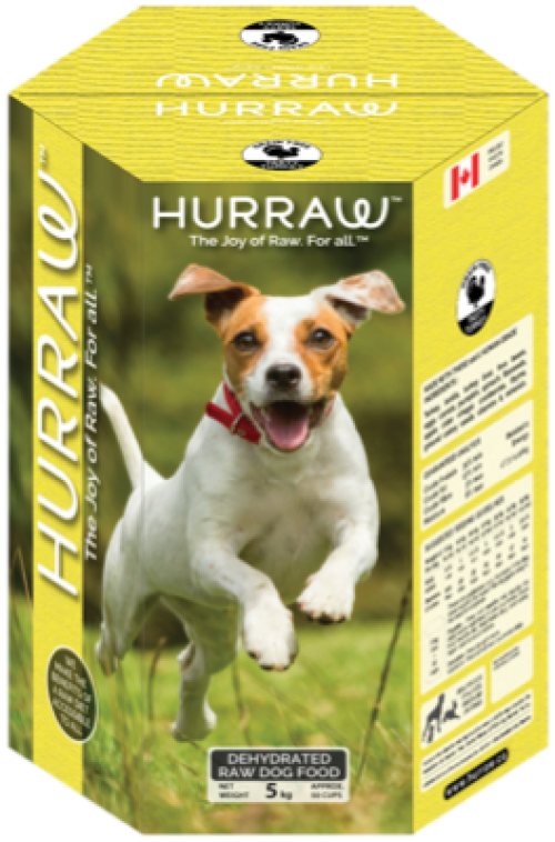 Hurraw dinde déshydraté sans grains nourriture pour chiens  (produit du Quebec)