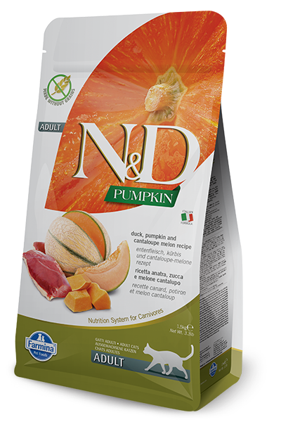 Farmina n&d canard et cantaloup nourriture pour chat