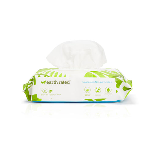 Earth rated lingette non parfumées pour chiens