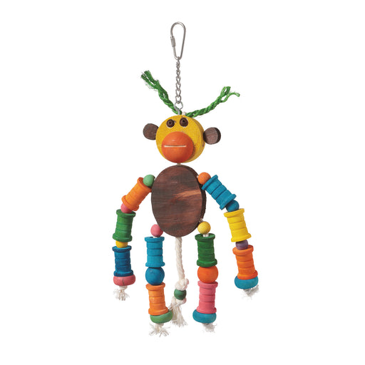 Hari jouet pour oiseaux en singe