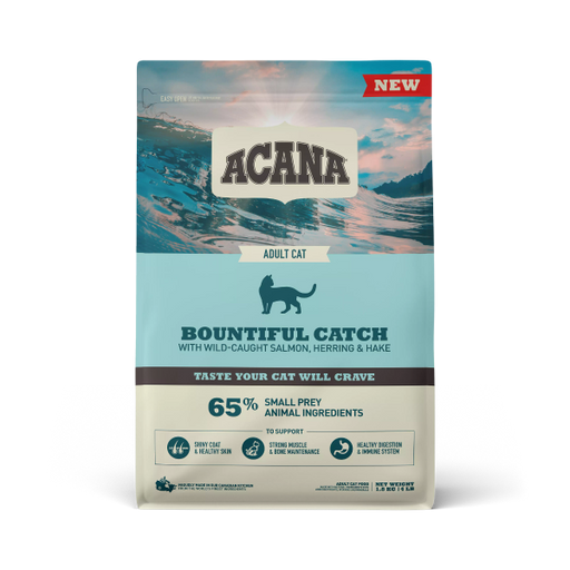 Acana bountiful catch nourriture au poisson pour chat