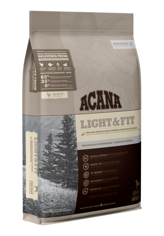 Acana light and fit poulet nourriture pour chiens