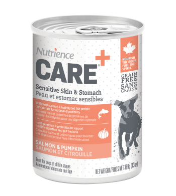 Nutrience care peau et estomac nourriture en conserve pour chien (produit du Quebec)