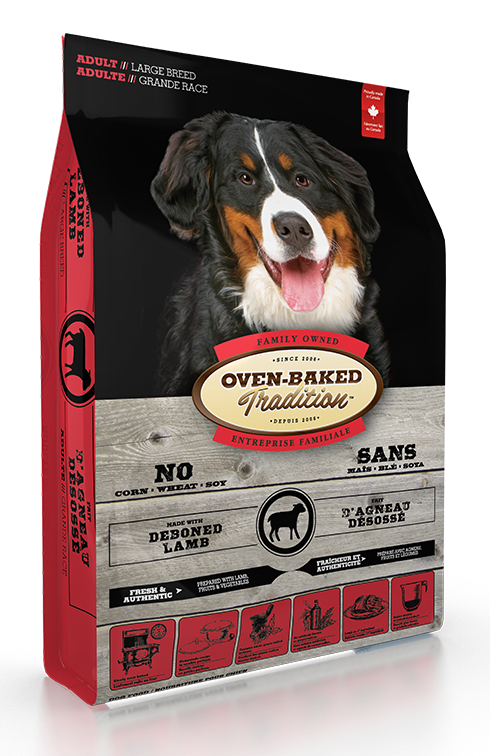 Oven-Baked Tradition agneau nourriture pour chien de grande race (produit du Quebec)