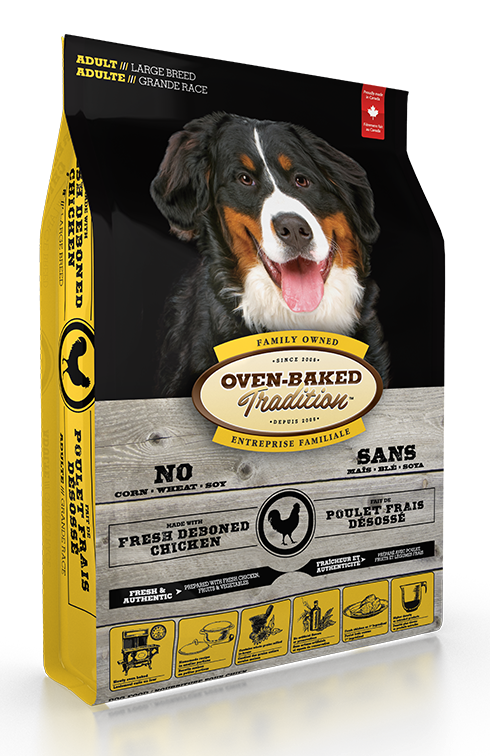 Oven-Baked Tradition poulet nourriture pour chien de grande race (produit du Quebec)