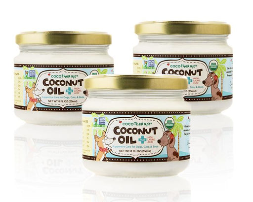 Cocotherapy huile de noix de coco pour chien