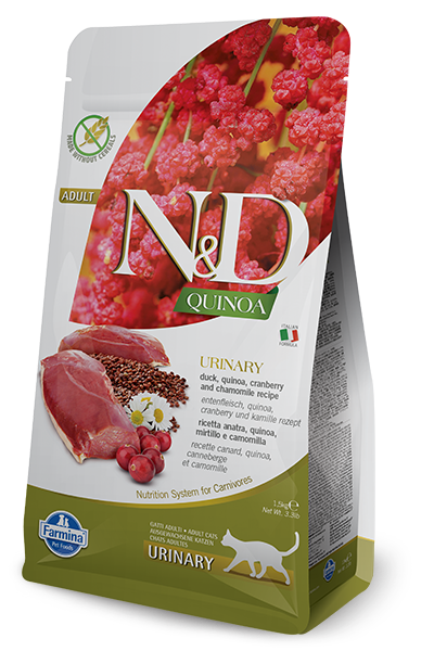 Farmina n&d urinaire quinoa nourriture pour chat