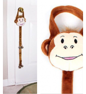 Singe d'entraînement avec clochettes pour chien