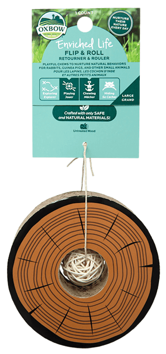 Oxbow jouet flip & roll pour rongeur