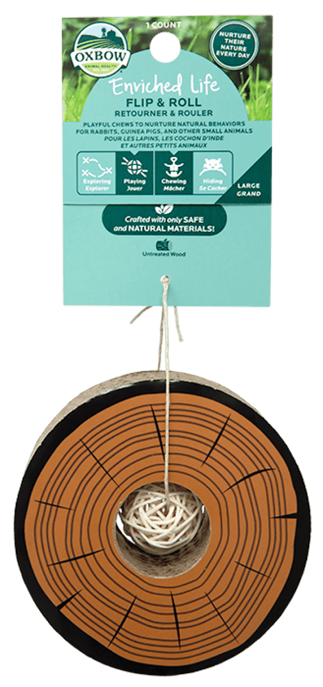 Oxbow jouet flip & roll pour rongeur