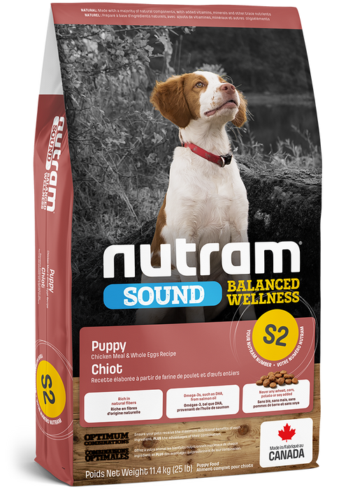 Nutram s2 nourriture pour chiot (produit du Canada)