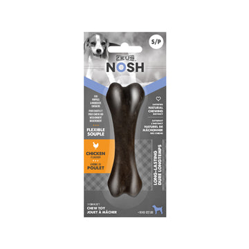 Nosh zeus os à mâcher souple arôme de poulet pour chien