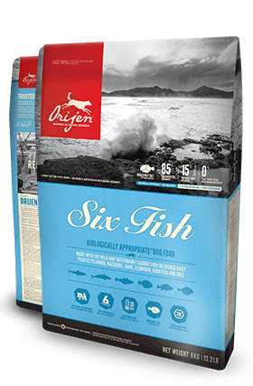 Orijen six poissons nourriture pour chien