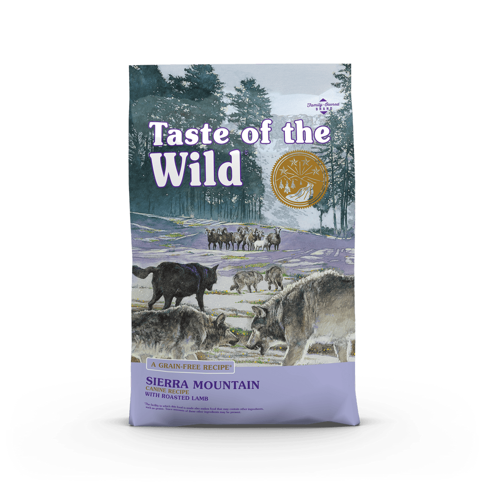 Taste of the wild sierra montain agneau nourriture pour chien