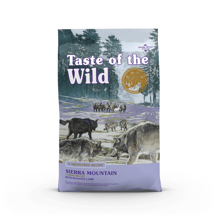 Taste of the wild sierra montain agneau nourriture pour chien