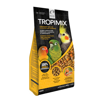 Tropimix pour perruches calopsittes et inséparables