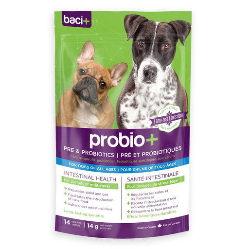 Baci+ probio+ prébiotiques et probiotiques pour chiens