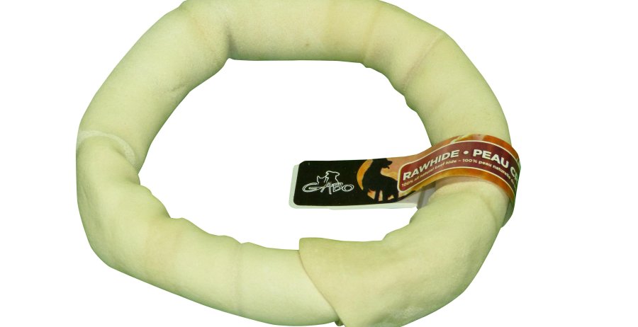 Os anneau blanc pour chiens