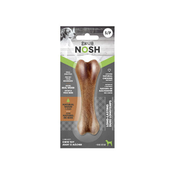 Nosh zeus os à mâcher en bois pour chien