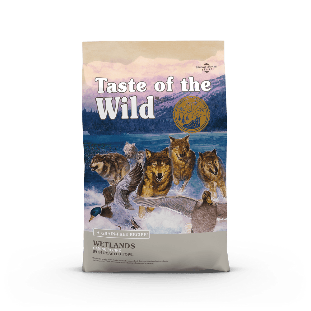 Taste of the wild wetland nourriture pour chien 12.7 KG