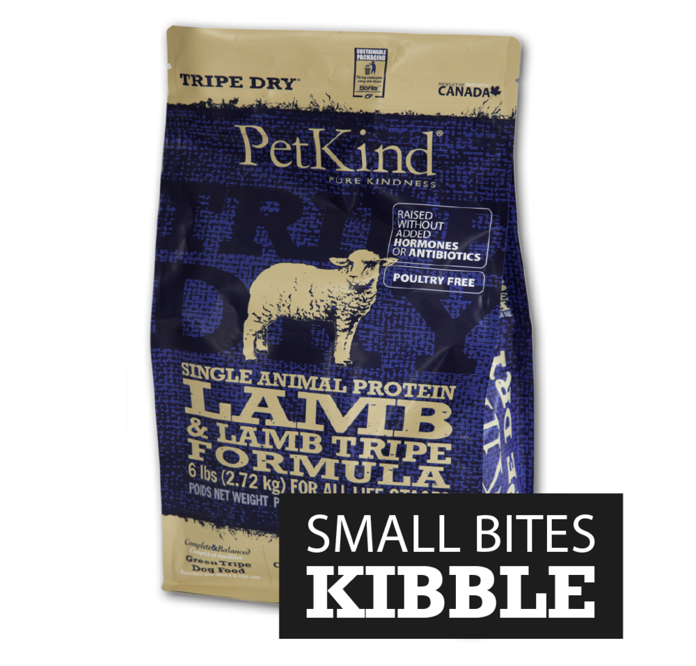 Petkind tripes d'agneau nourriture pour chien (produit du Canada)