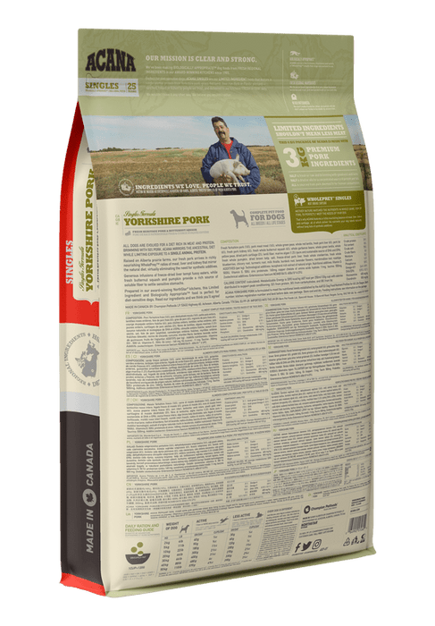 Acana yorkshire porc nourriture pour chiens - Chien Nourriture sèche - ACANA - Acana yorkshire porc nourriture pour chiens