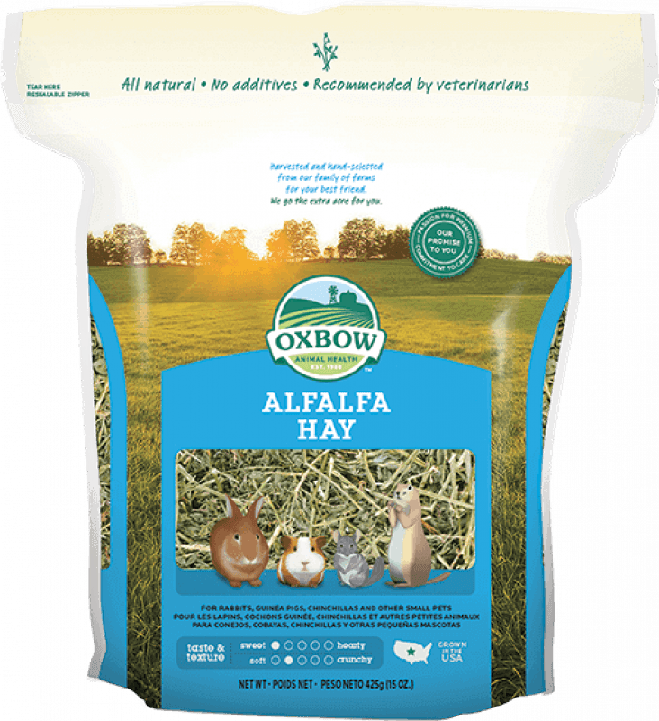 Oxbow foin de luzerne (alfalfa)pour rongeur