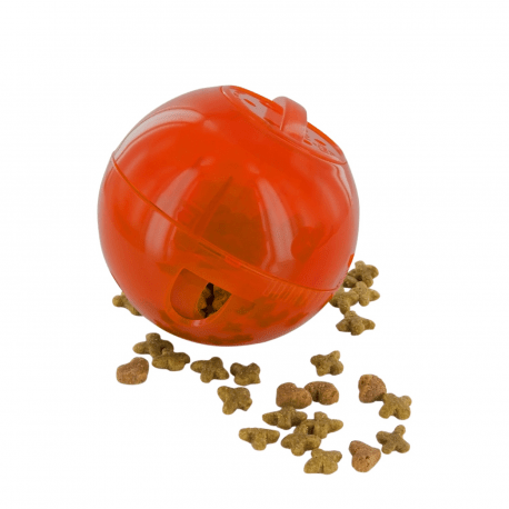 Balle distributrice de nourriture et gâterie pour chat - Slimcat - PetSafe - Chat accessoires - PetSafe - Balle distributrice de nourriture et gâterie pour chat - Slimcat - PetSafe