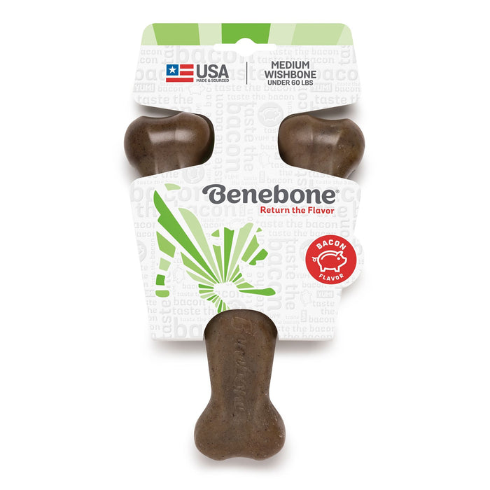 Benebone jouet à mâcher pour chien bacon - JOUET CHIEN - BENEBONE - Benebone jouet à mâcher pour chien bacon