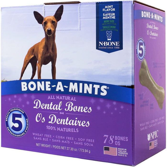 Bone-a-mint os dentaires pour chien - DENT - BONE-A-MINT - Bone-a-mint os dentaires pour chien
