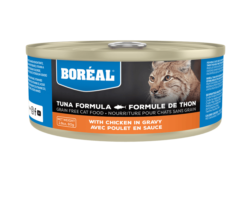 Boréal conserve en sauce pour chat (produit du Canada) - CONSERVE - BOREAL - #original_value#