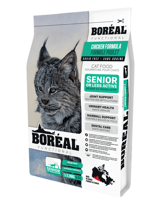 Boréal fonctionnel nourriture pour chat urinaire sénior ou moins actif - CHAT NOURRITURE SÈCHE - BOREAL - #original_value#