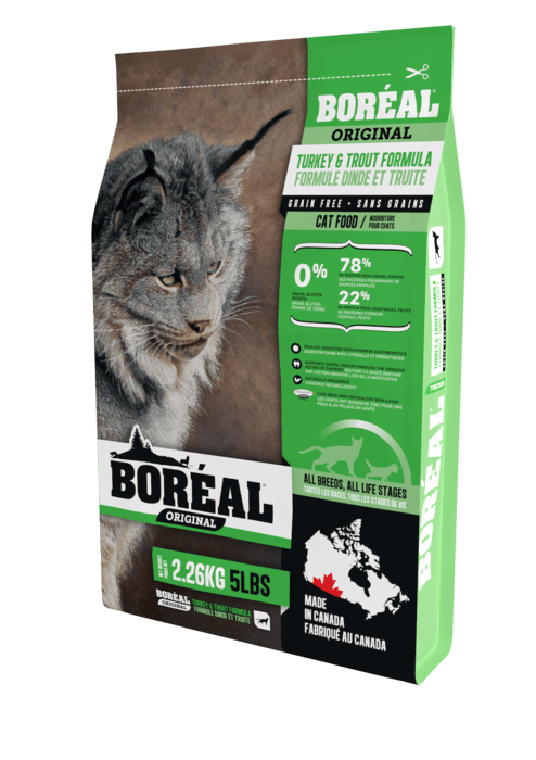 Boréal original dinde nourriture sans grains pour chat,chaton (produit du Canada) - Nourriture Chats - BOREAL - #original_value#