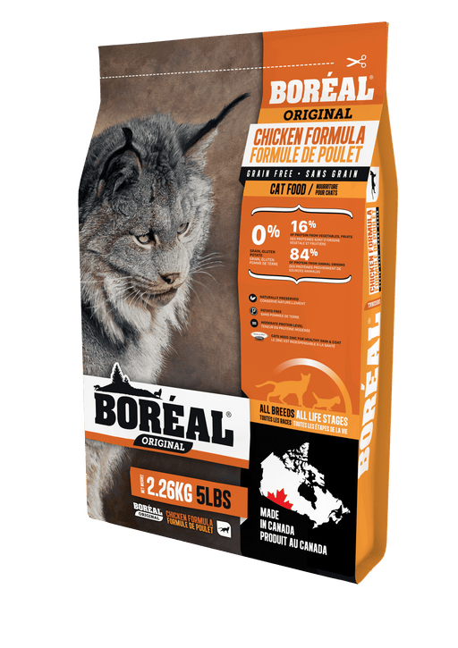 Boréal original poulet nourriture sans grain pour chat,chaton (produit du Canada) - CHAT NOURRITURE SÈCHE - BOREAL - #original_value#
