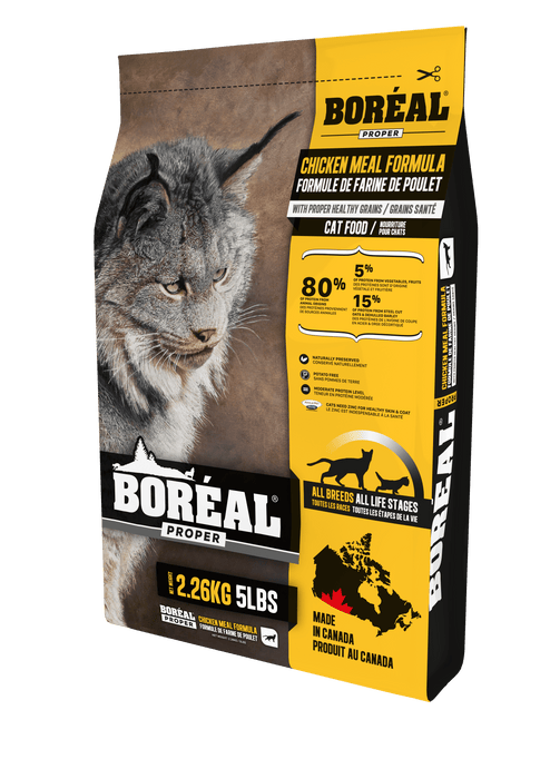 Boréal proper poulet nourriture avec grain santé pour chat (produit du Canada) - CHAT NOURRITURE SÈCHE - BOREAL - #original_value#