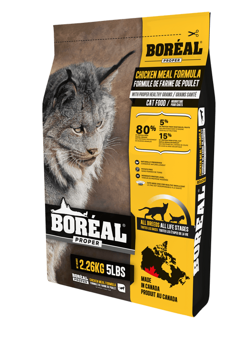 Boréal proper poulet nourriture avec grain santé pour chat (produit du Canada) - CHAT NOURRITURE SÈCHE - BOREAL - #original_value#