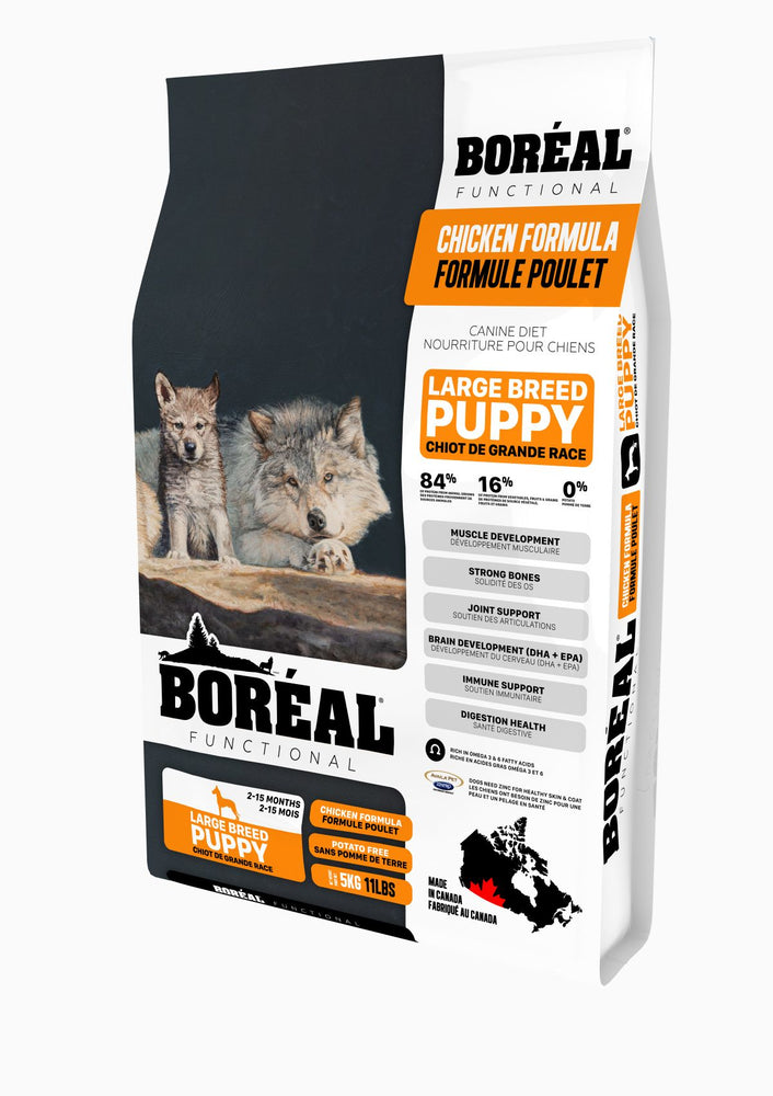 Boreal chiot fonctional grande race (produit du Canada)