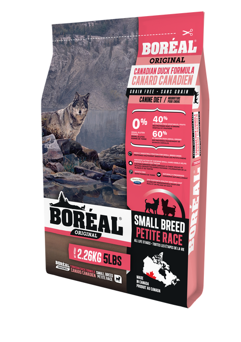 Boreal chien nourriture petite race (produit du Canada)