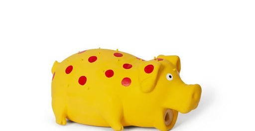 Budz jouet en latex cochon pour chiens - JOUET CHIEN - BUDZ - Budz jouet en latex cochon pour chiens