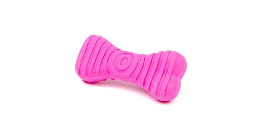 Budz jouet en latex os pour chiens - JOUET CHIEN - BUDZ - Budz jouet en latex os pour chiens