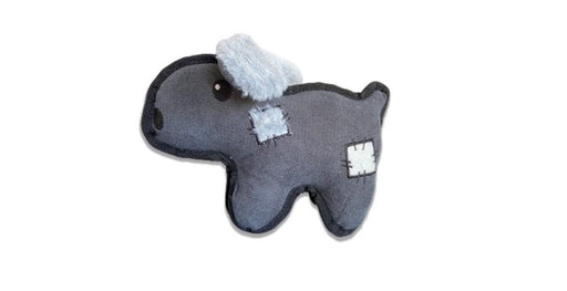 Budz jouet pour chien en peluche patch lapin - Chien accessoires - BUDZ - Budz jouet pour chien en peluche patch lapin