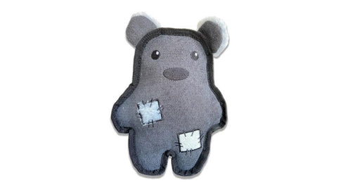 Budz jouet pour chien en peluche patch ours - JOUET CHIEN - BUDZ - Budz jouet pour chien en peluche patch ours