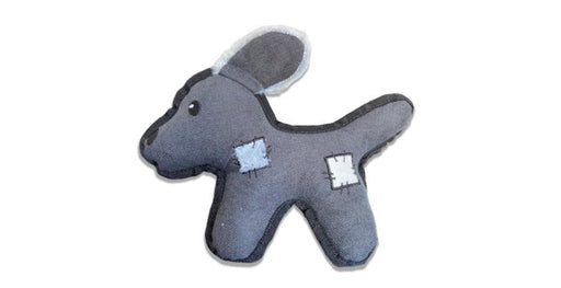 Budz jouet pour chien en peluche patch pitou - Chien accessoires - BUDZ - Budz jouet pour chien en peluche patch pitou