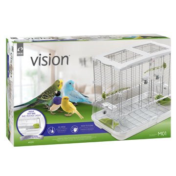 Cage Vision pour oiseaux de taille moyenne M01 - Cage oiseaux - Hagen - Cage Vision pour oiseaux de taille moyenne M01