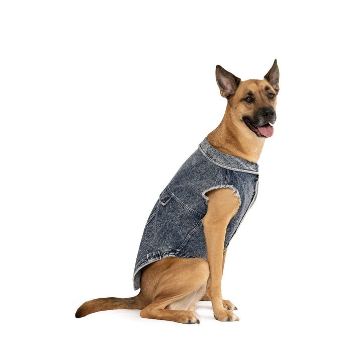 Canada Pooch veste denim (jeans) bleu pour chien - Manteaux - Canada Pouch - Canada Pooch veste denim (jeans) bleu pour chien