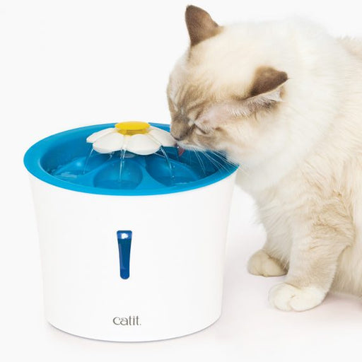 Cat It abreuvoir pour chat avec fleur à DEL 3L - Abreuvoir - Cat it - Cat It abreuvoir pour chat avec fleur à DEL 3L