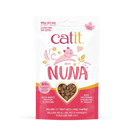Cat it nuna gâterie avec protéine d'insecte et poulet pour chats - Gateries pour chats - Cat it - Cat it nuna gâterie avec protéine d'insecte et poulet pour chats