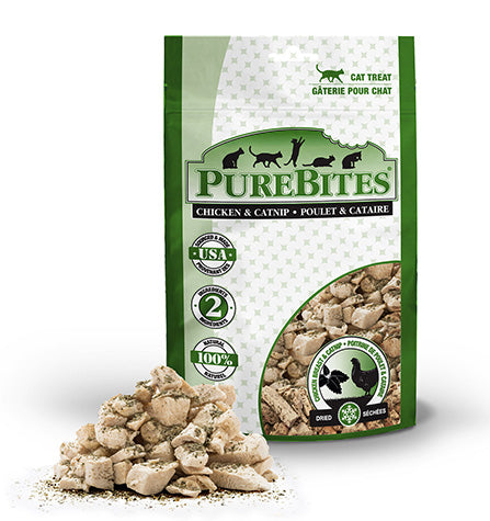PureBites gâterie poulet et cataire pour chats